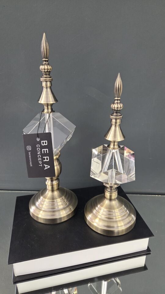 Bera 2'li Kristal Küp Alem Eskitme