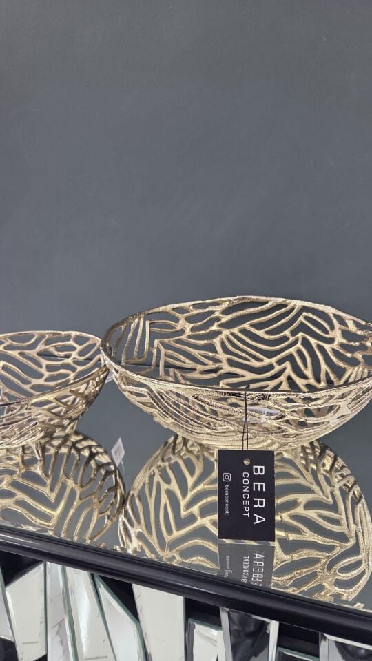 Bera İthal Gold  Döküm Yuvarlak Kase KÜÇÜK BOY