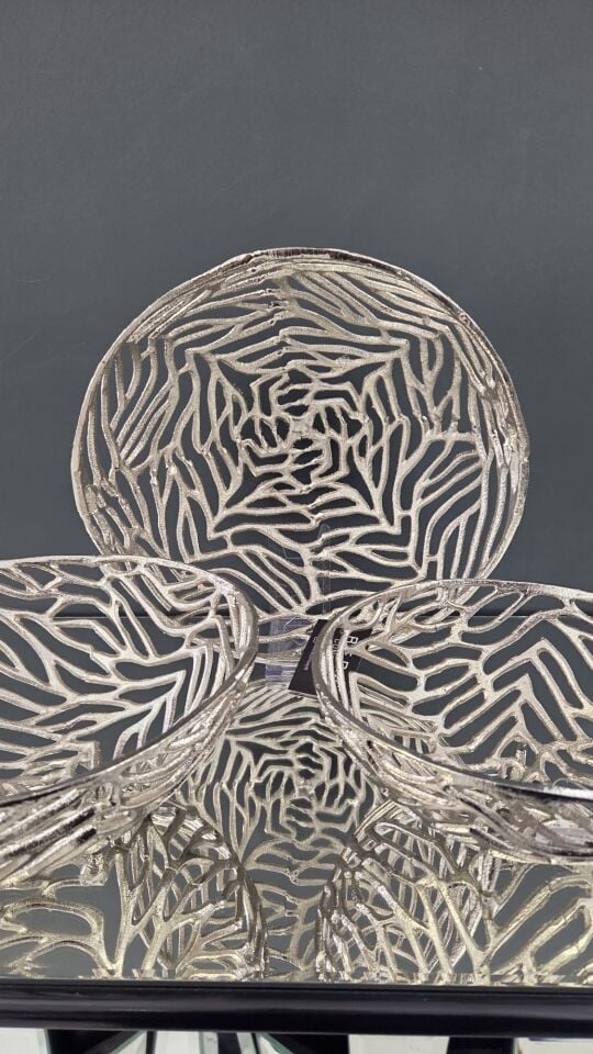 Bera İthal Gümüş Döküm Yuvarlak Kase BÜYÜK BOY