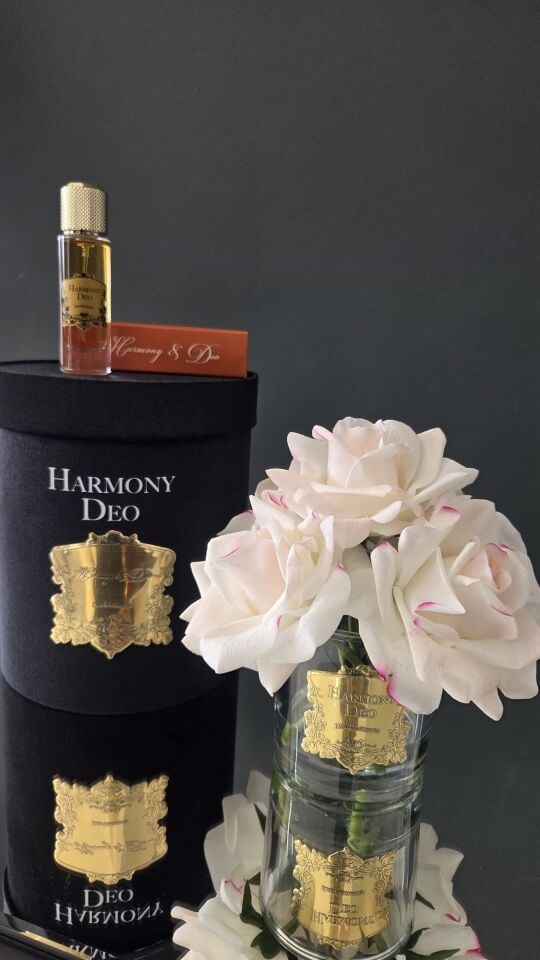 Harmony & Deo Islak Gül Oda Kokusu Allıklı 5 Güllü Kutulu Parfümlü