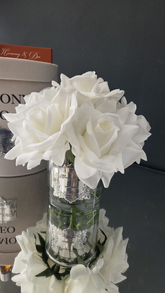 Harmony & Deo Islak Gül Oda Kokusu Beyaz 7 Güllü Kutulu Parfümlü