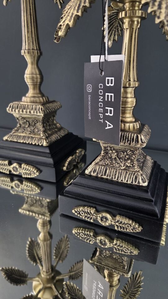 Bera 2'li Pirinç Şamdan