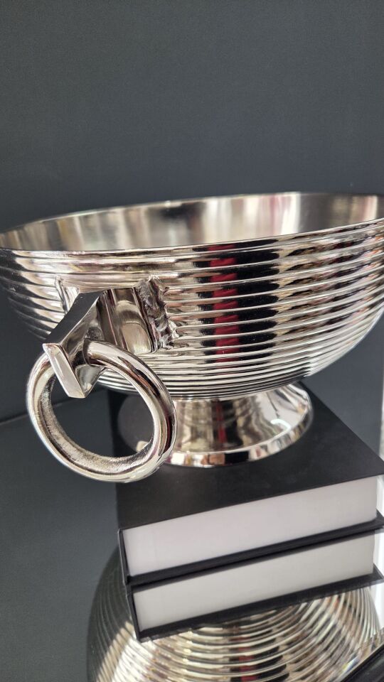 Bera İthal Halkalı Saksı GÜMÜŞ