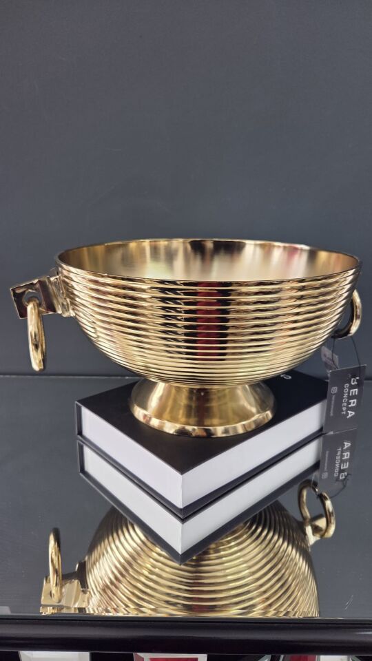 Bera İthal Halkalı Saksı GOLD