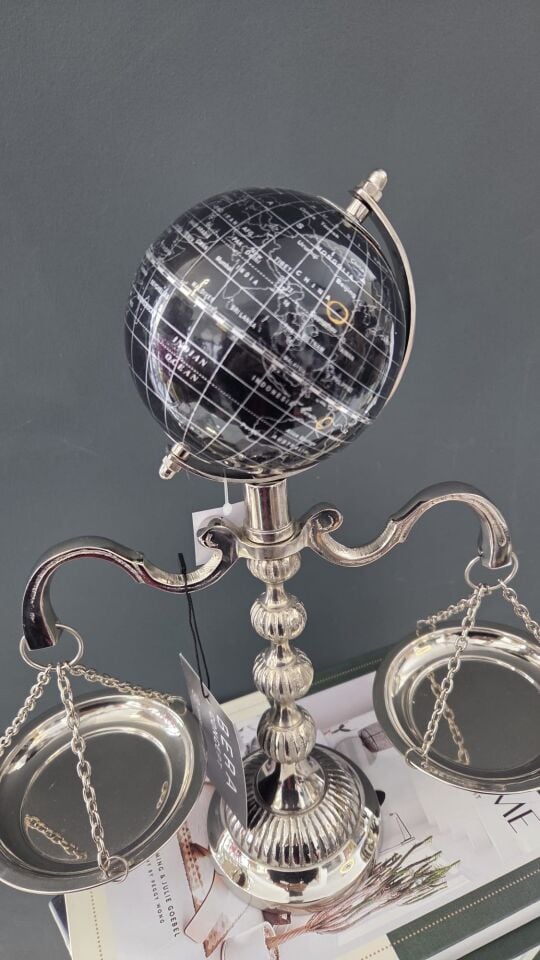 Bera İthal Dünya Küreli Terazi GÜMÜŞ