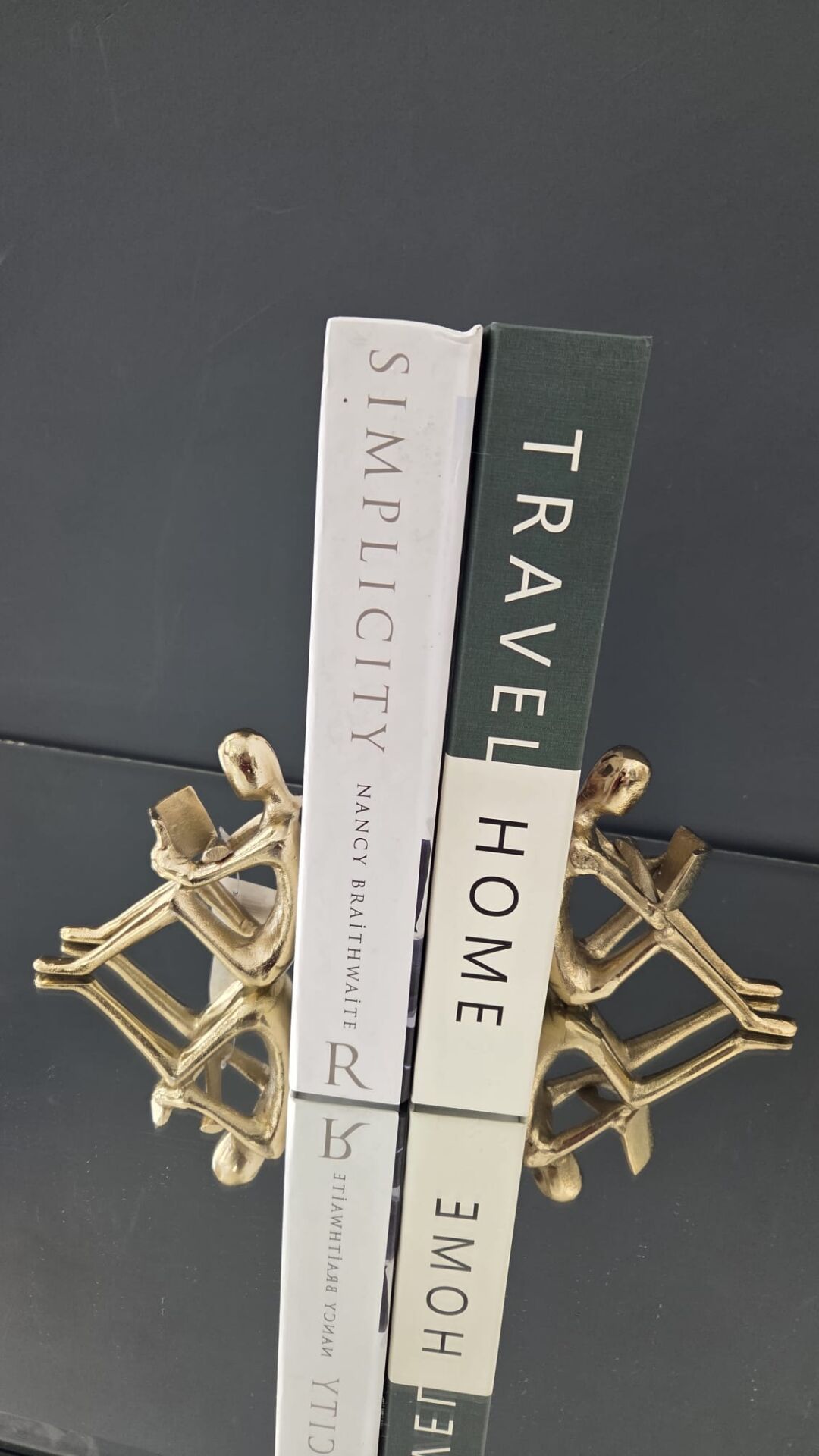 Bera İthal 2'li Döküm Kitap Tutucu GOLD