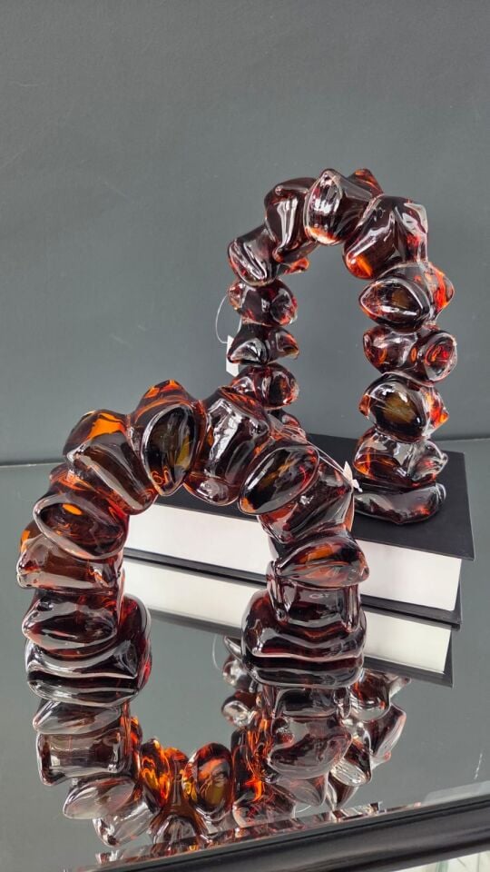 Bera İthal 2'li Cam Kemer Amber