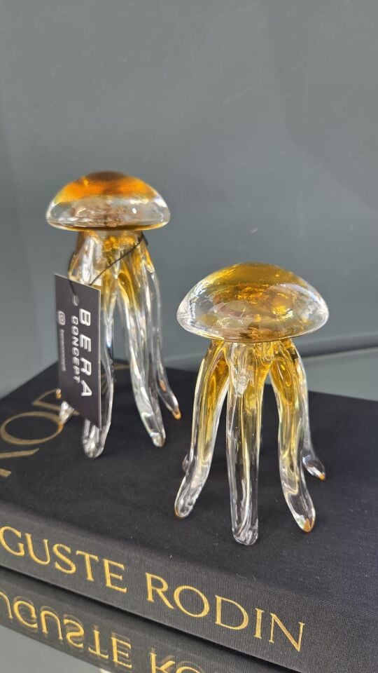 Bera Cam 2li Ahtapot Set Gold