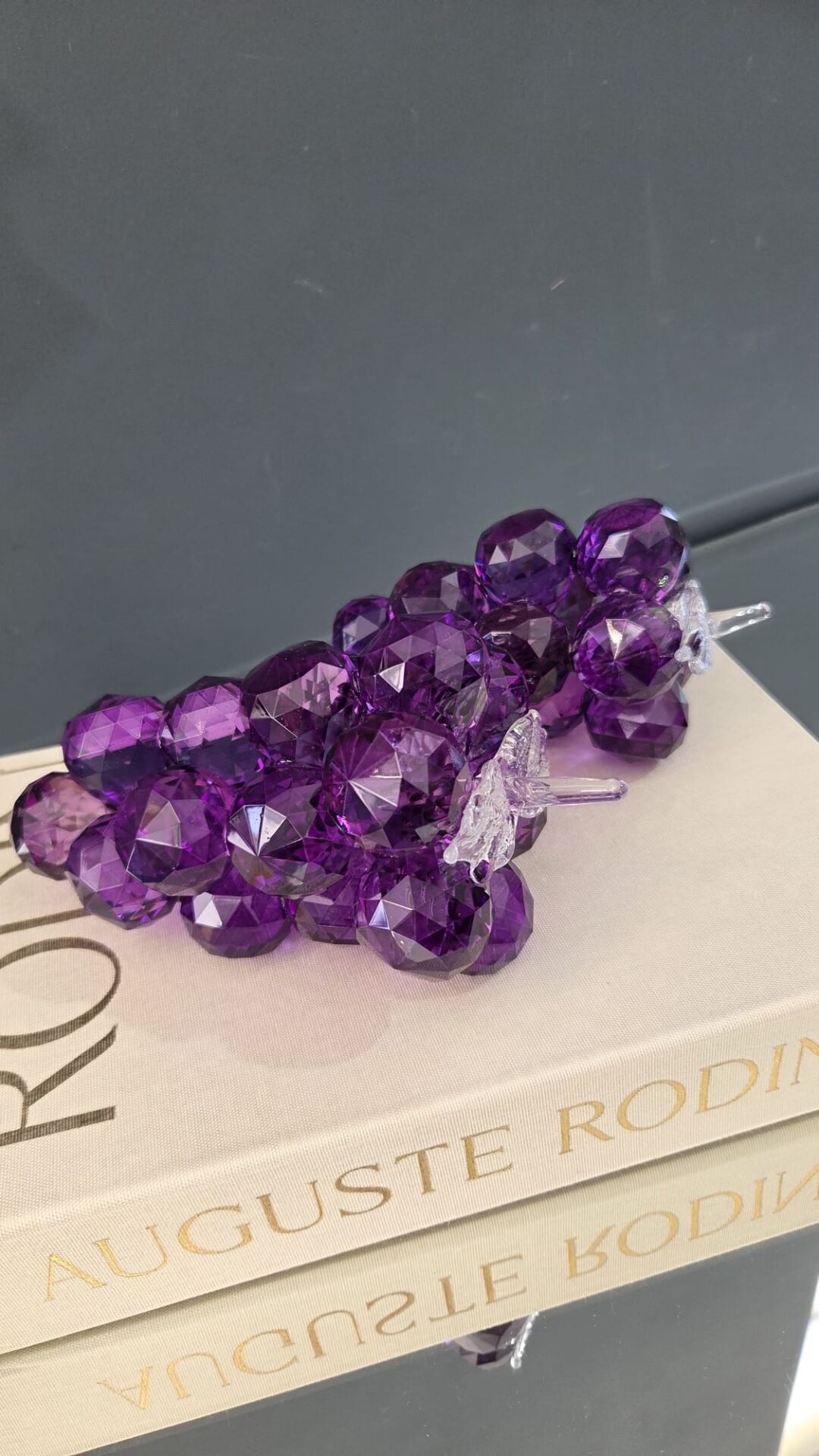 Bera 2li Kristal Üzüm Mor