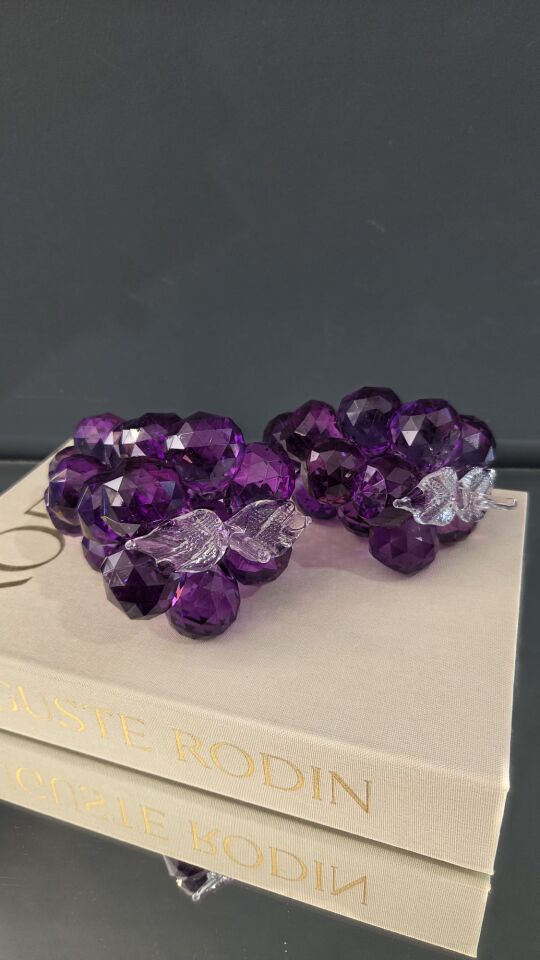 Bera 2li Kristal Üzüm Mor