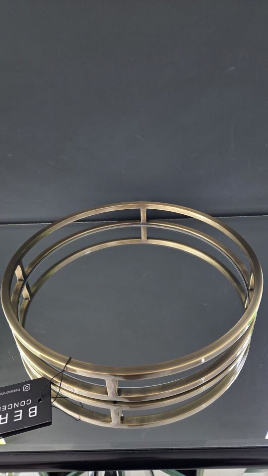 Bera Eskitme Yuvarlak Tepsi