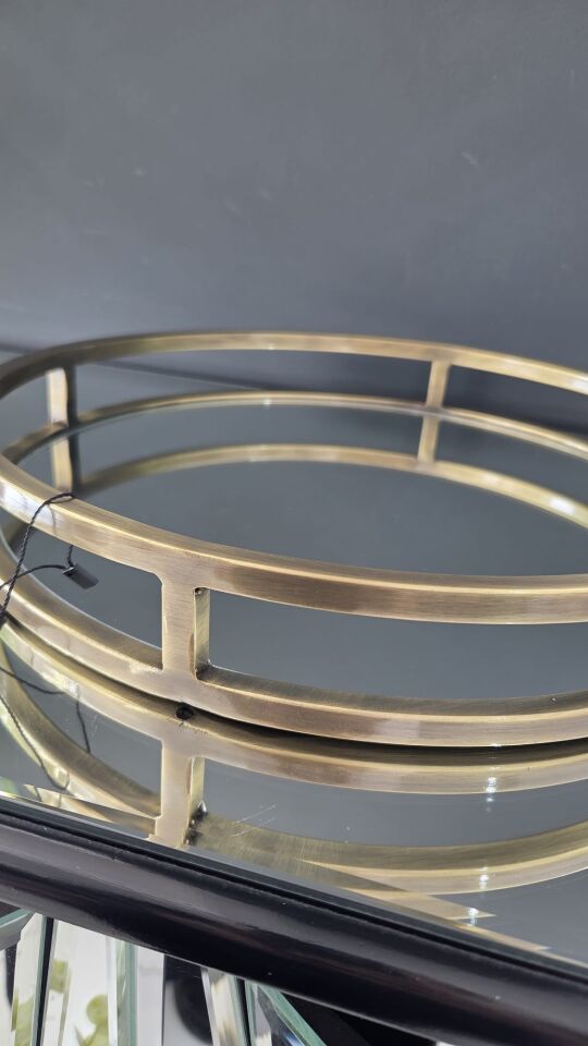 Bera Eskitme Yuvarlak Tepsi