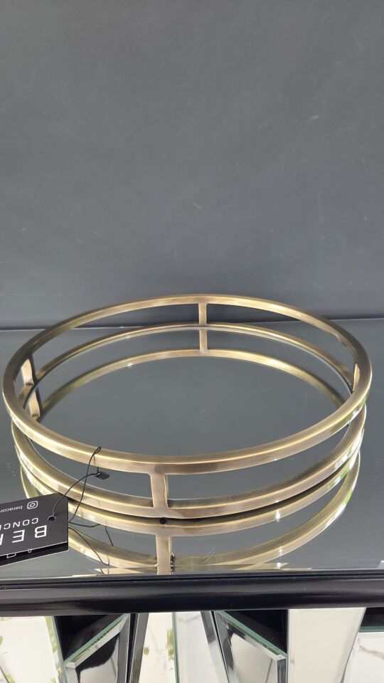 Bera Eskitme Yuvarlak Tepsi