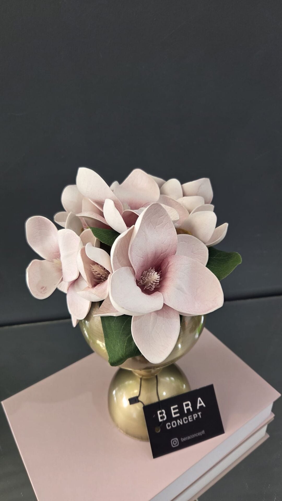 Bera Eskitme Saksı Çiçek Aranjmanı